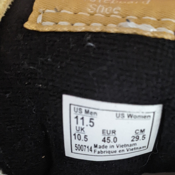 Men's Mustard Yellow Vans - Picture 8 of 8